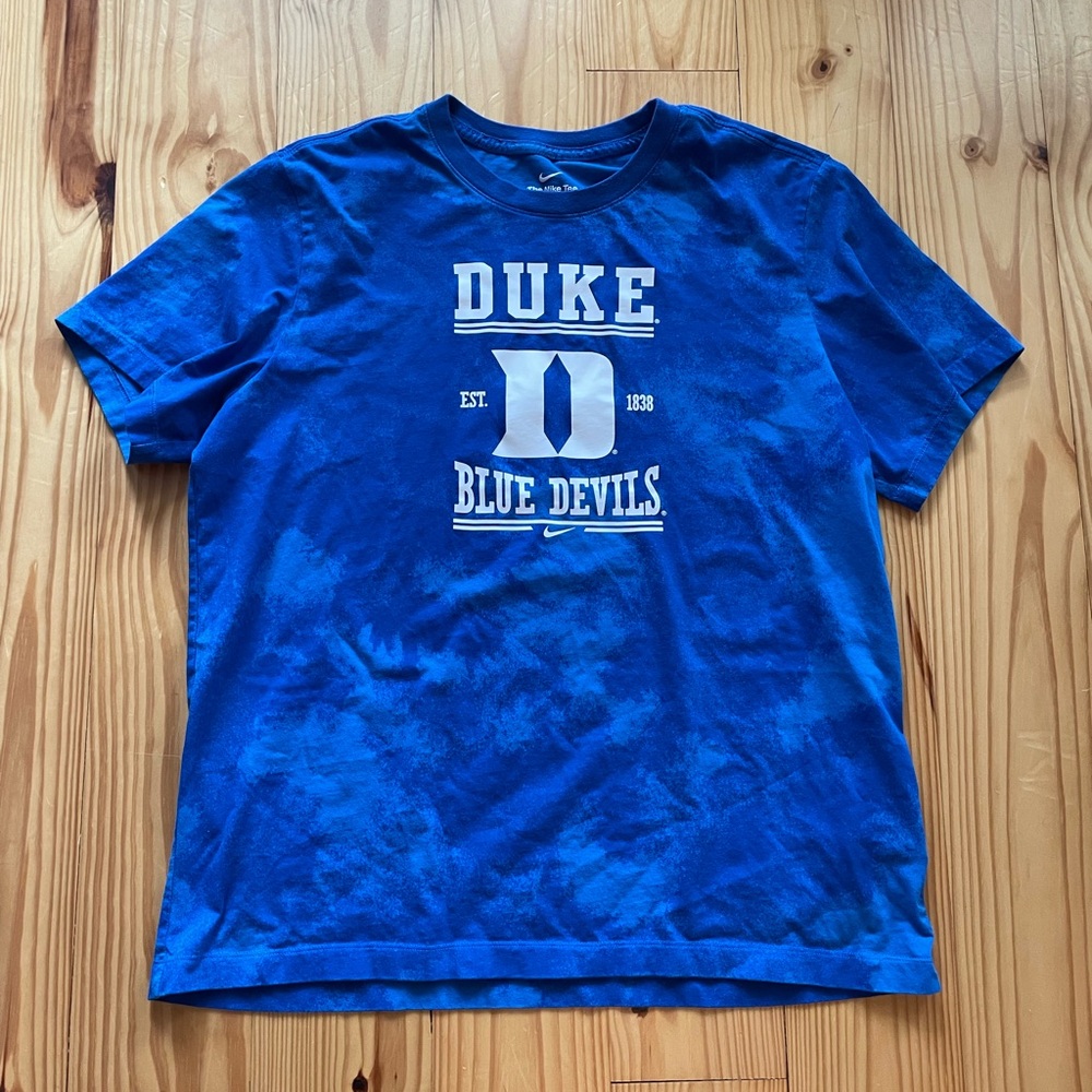 Nike Blue Duke Devils Short Sleeve Tee